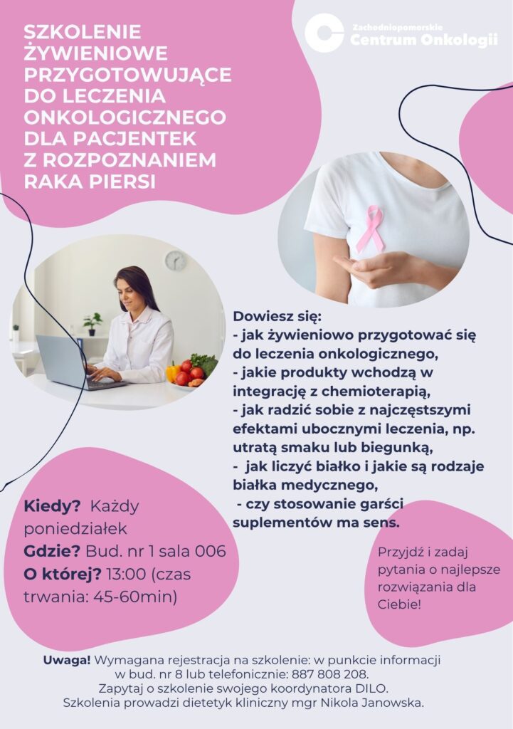 Spotkania żywieniowe dla pacjentek z rakiem piersi 2 szkolenie FB